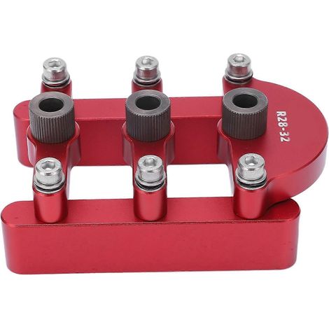 Gabarit de perçage 3 en 1, gabarit de perçage auto-centrant, travail du bois, menuiserie, guide de perçage, positionnement des trous de perçage