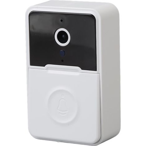 Sonnette vidéo sans fil avec interphone WiFi et application Tuya, contrôle à distance, 30 W HD, faible consommation.