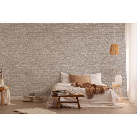 Papier peint Trompe l'oeil Gris Attractive 2 A.S. Création (1/4)
