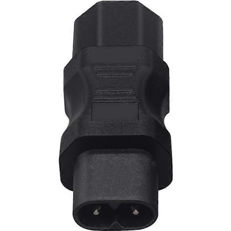 IEC320 C8 Stecker auf C15 Buchse Computer-Netzadapter US 2-Pin-Konverter