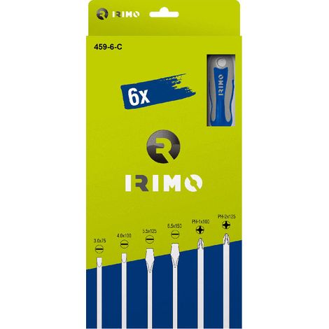 Jeu Tournevis Irimo 6 Pièces Variété De Pointes Pour Usages Multiples - Irimo (1/2)
