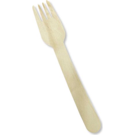 Forchetta di legno 16 cm 100 pezzi