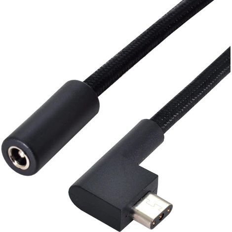 DC Jack 5.5x2.5mm Entrée vers 3Pin Câble d'Alimentation Compatible pour Ordinateur Portable Blade Pro 17 et Blade 15 Modèle Support 230W/160W Adaptateur de Charge (1/5)