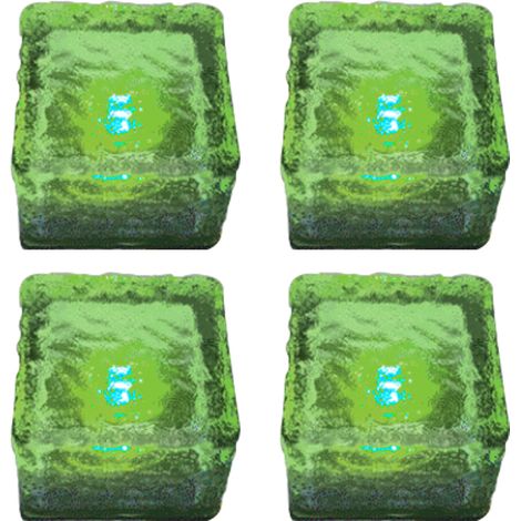 Solar Lights - Ice Cube Solar Lamp - Outdoor Garden Path Waterproof Landscape Light - 1 Piece (1/5)