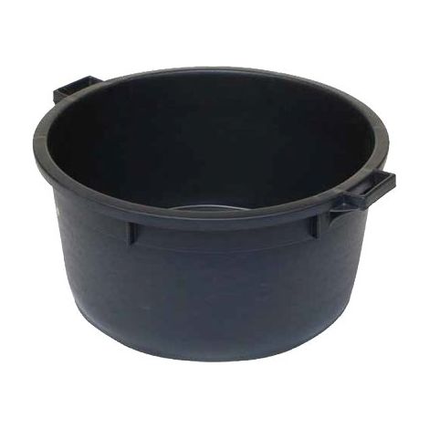 MASTELLONE SOTTOSPINA TONDO NERO + MANICI ICS  LDPE LT  80 CM 65 H.CM 32