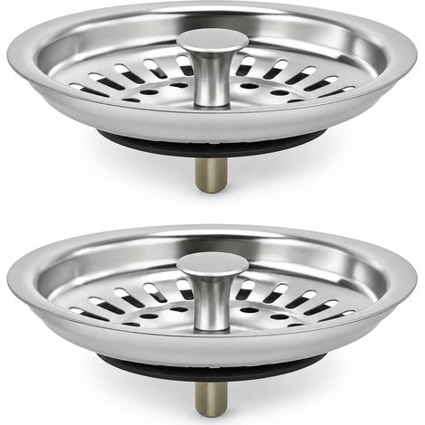 2-Piece Sink Plug Filter for Kitchen 84 mm (1/5)
