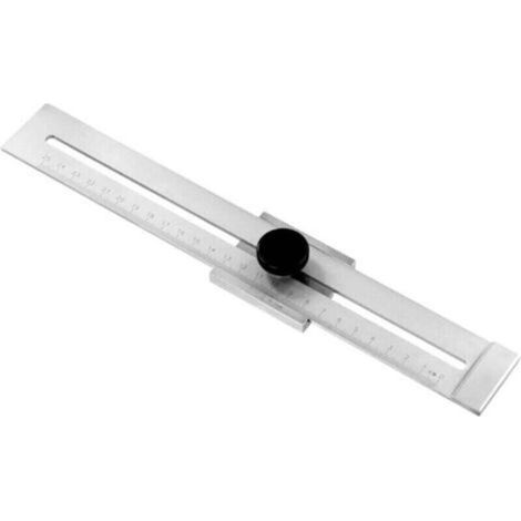 Präzisions-Anreißlehre, Parallelanreißnadel aus Edelstahl, lasergravierte Skala, Messbereich 250 mm FLITI (1/4)