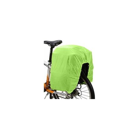 Housse de pluie ultralégère et pliable pour sacoches arrière de vélo, étanche et protection contre l'eau (1/5)