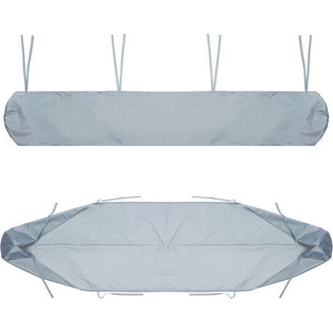 5 m Sac de Protection pour Store Banne(Gris),Housse de Protection Anti-poussière pour auvent de terrasse Noir Housse de Rangement pour cour et jardin (1/4)