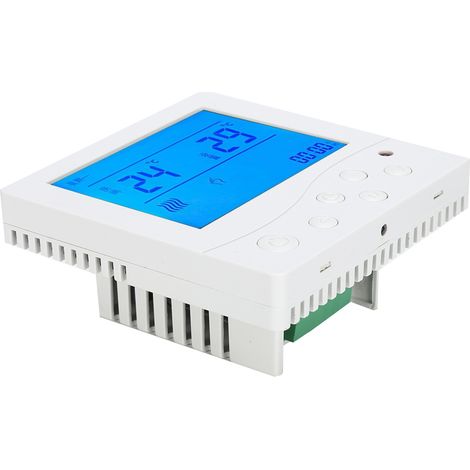 Thermostat numérique 8802RH avec affichage LCD, régulateur de température pour le chauffage de l'eau, plage de réglage 5°C/45°C, 220 V CA (1/5)