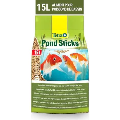 Sticchi di stagno tetra, cibo per stagno, 15 l