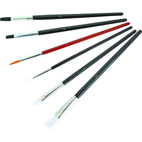 Nespoli Künstlerpinsel-Set 6-teilig Pinsel & Stifte