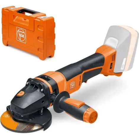 [JAMAIS UTILISE] Meuleuse d'angle FEIN 18V Ø125mm + mallette CCG 18-125 BLPD-SEC (sans batterie) (1/4)