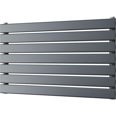 Typhoon Axis - Anthracite Horizontal Radiator H476mm x W800mm Single Panel (1/3)