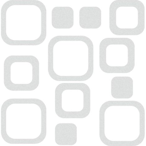20 Pastilles Antidérapantes Transparentes, Adhésif Sécurité pour Douche, Salle de Bains et Échelles, Autocollants de Protection (1/5)