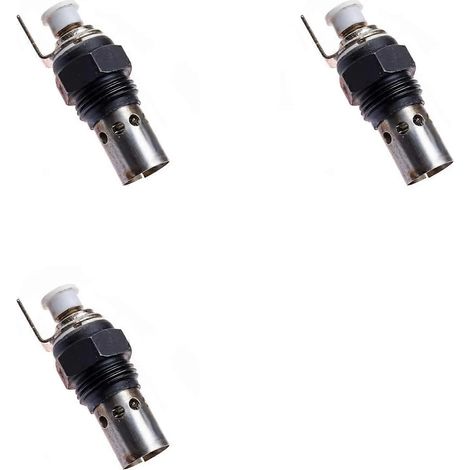 3 bougies de préchauffage à flamme 2666108 pour moteurs Perkins 3.152, 4.203, 4.236, 4.248, 1004.4 et 1006.6 (préchauffeur, démarrage thermique pour tracteur). (1/5)