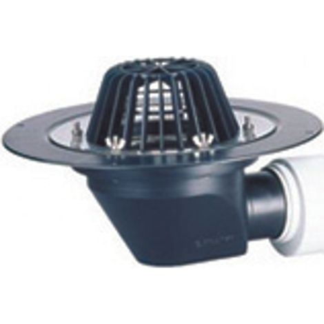 DALLMER Scarico per tetti 64 flangia a vite, DN 70/DN 100, 641076