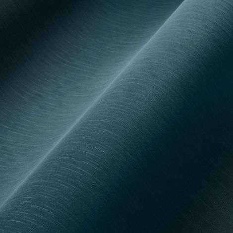 Papier peint intissé bleu pétrole Tapisserie effet textile gaufrage Papier peint minimaliste rayures verticales idéal pour couloir (1/3)
