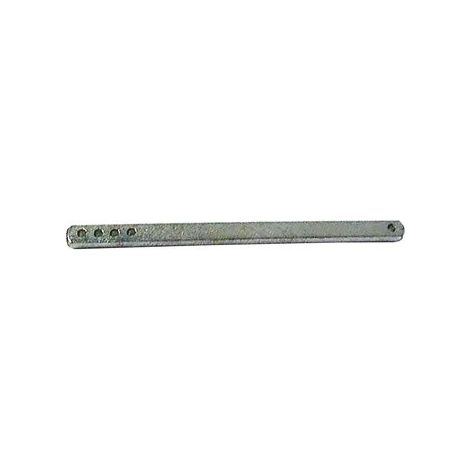 Botón y Báculo de Aluminio Pulido Cuadrado Solo 7 X 110