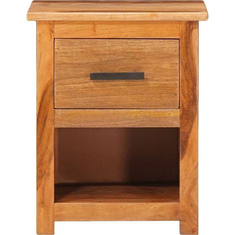 Maison Exclusive - Table de chevet 40x30x50 cm Bois massif (1/5)