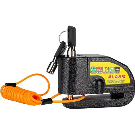 Accessoire de vélo, couleur noire, résistant à l'eau, avec alarme, pour l'entretien, la sécurité ou l'utilisation quotidienne du vélo.-AquaForge (1/5)