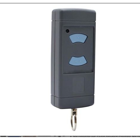 Set di 1 telecomando a 868 MHz per porta da garage, compatibile con Hormann HSM2, HSM4, HSE2, HSE4, HS1, HS2, HS4 – cancello – trasmettitore manuale Hormann. (1/3)