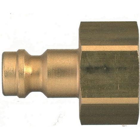 Raccord rapide pneumatique Legris, Filetage femelle vers Femelle 1/4 in Female 1/4pouces Européen, Profil rectus en ( Prix pour 1 )