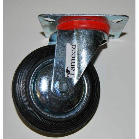 Ruota Per Carrelli Carrello Industriale Industriali Base Girevole 5'' 12,5 cm