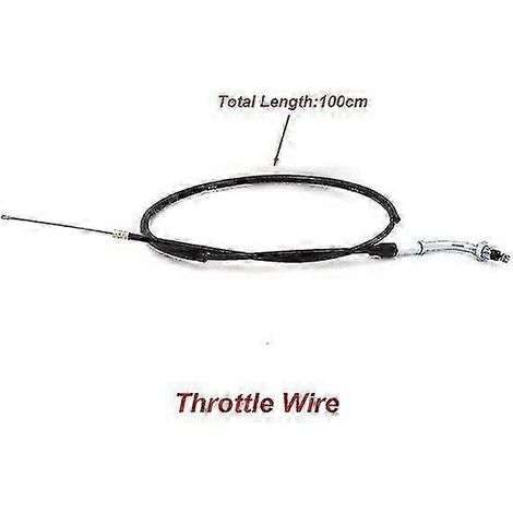Câble de frein avant/compteur/embrayage/compte-tours/accélérateur pour moto Honda CG125 ZJ125 - Accessoires et entretien du système de freinage (câble d'accélérateur) (1/5)