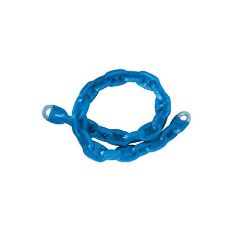 CATENA CEMENTATA MAGLIA QUADRA RIVESTITA IN PLASTICA  mm.8x8 cm.120