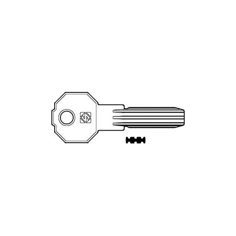 CHIAVI PUNZONATE PER CILINDRI PREFER 6 SPINE PF20- - PF20 - 5 pezzi SILCA
