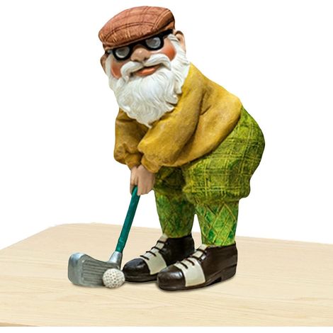 Plot Verspielte Golffigur Mini Statue einzigartige Hof (1/5)