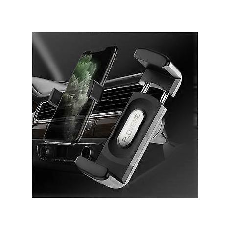Autotelefonhalterung, Halterung für Autohandys, Halterung für Autotelefone mit Lüftungsschlitz, ausziehbarer Griff und 360°-Drehfunktion, kompatibel mit Handys von 3,5 bis 6,5 Zoll. (1/5)