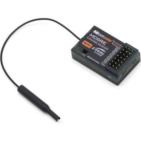 Récepteur MC6RE 2,4 GHz pour émetteurs de télécommande MC6C/E7/MC7/MC8B/MC10 (1/4)