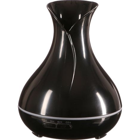 Diffusore di aromi Vulcan con LED Nero lucido 350 ml (1/4)