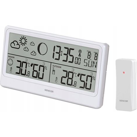 Stazione Meteorologica Elegante Compatta Sencor SWS 3600
