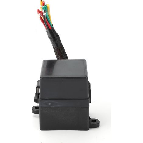 3-way relay fuse box, vehicle conversion fuse box, relay box assembly, 12V headlight air pump, high beam headlights, 3-way relay fuse box--DTEKGAZ