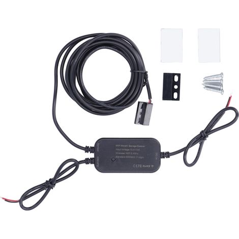Toivize Apriporta da garage intelligente WiFi, modulo compatto in PC/ABS 5-24V, compatibile con eWeLink per un controllo remoto sicuro (1/5)