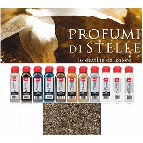 PROFUMI DI STELLE UCIC GLITTER GEL G5 BRONZO ML.125 fragranza ambra indiana