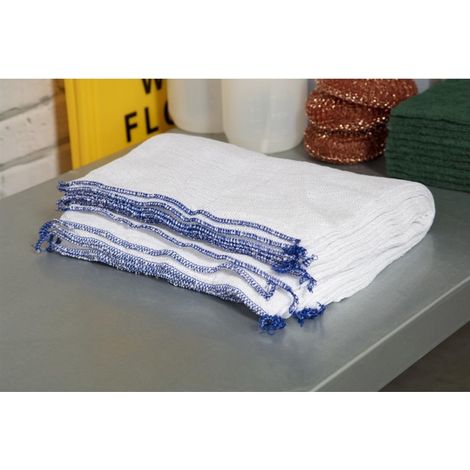 Lavettes Bleues Lot de 10 - Jantex (1/5)