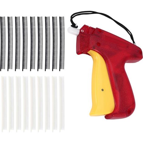 Ensemble 2001 Pistolets à Micro-éTiquettes, éTiquettes Pour VêTements, 1000 Micro-Attaches Noires et Blanches, éTiquettes, éTiquette Prix (1/4)