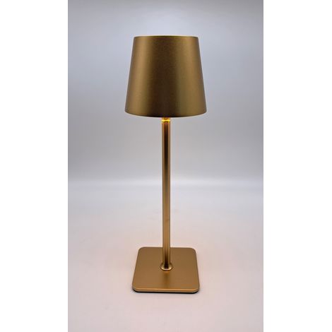 BONTURI CASA HOME DECORATION Lampada Evo Plus H 38 Cm Gold