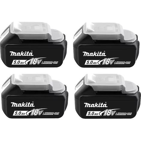 Batterie d'outil sans fil, 18V Lithium-ion, capacité de 6000mAh, Makita 18V 5AhX4 (1/2)