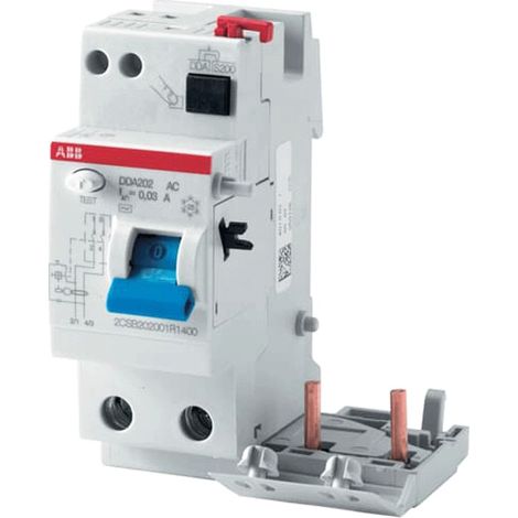 Dda202 Ac 25A 30Ma - Bloque Diferencial de 2 Polos