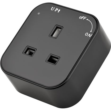 Prise sur rail électrique coulissante adaptateur prise mobile pour rail alimentation bureau cuisine salon (1/3)