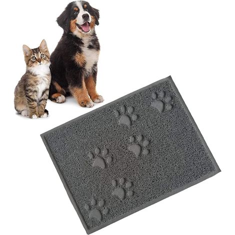 Filiyano-Tapis antidérapant pour gamelle de chien et chat, imperméable (1/5)