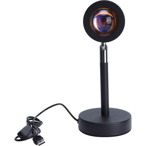 Lampe de coucher de soleil innovante projecteur pour décoration studio chambre photographie
