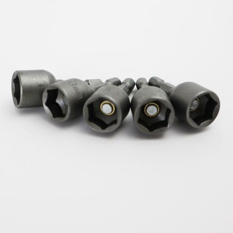 INSERTO A BUSSOLA ESAGONALE X AVVITATORE KRINO - MAGNETICO MM 13X45 CF=PZ 5 - 1 confezione (1/5)