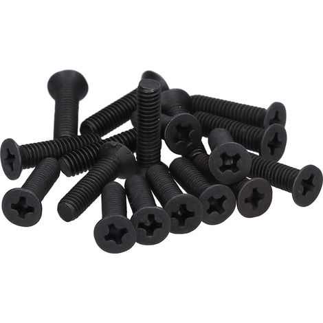 50 vis à tête fraisée cruciforme plate M4 A2-70 pour réparation et maintenance M4x16 (1/5)