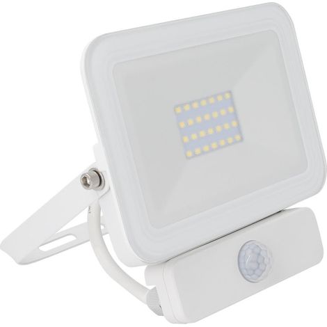 Projecteur LED 20W 120 lm/W IP65 Slim avec Détecteur de mouvement PIR 4000K Blanc neutre (1/5)